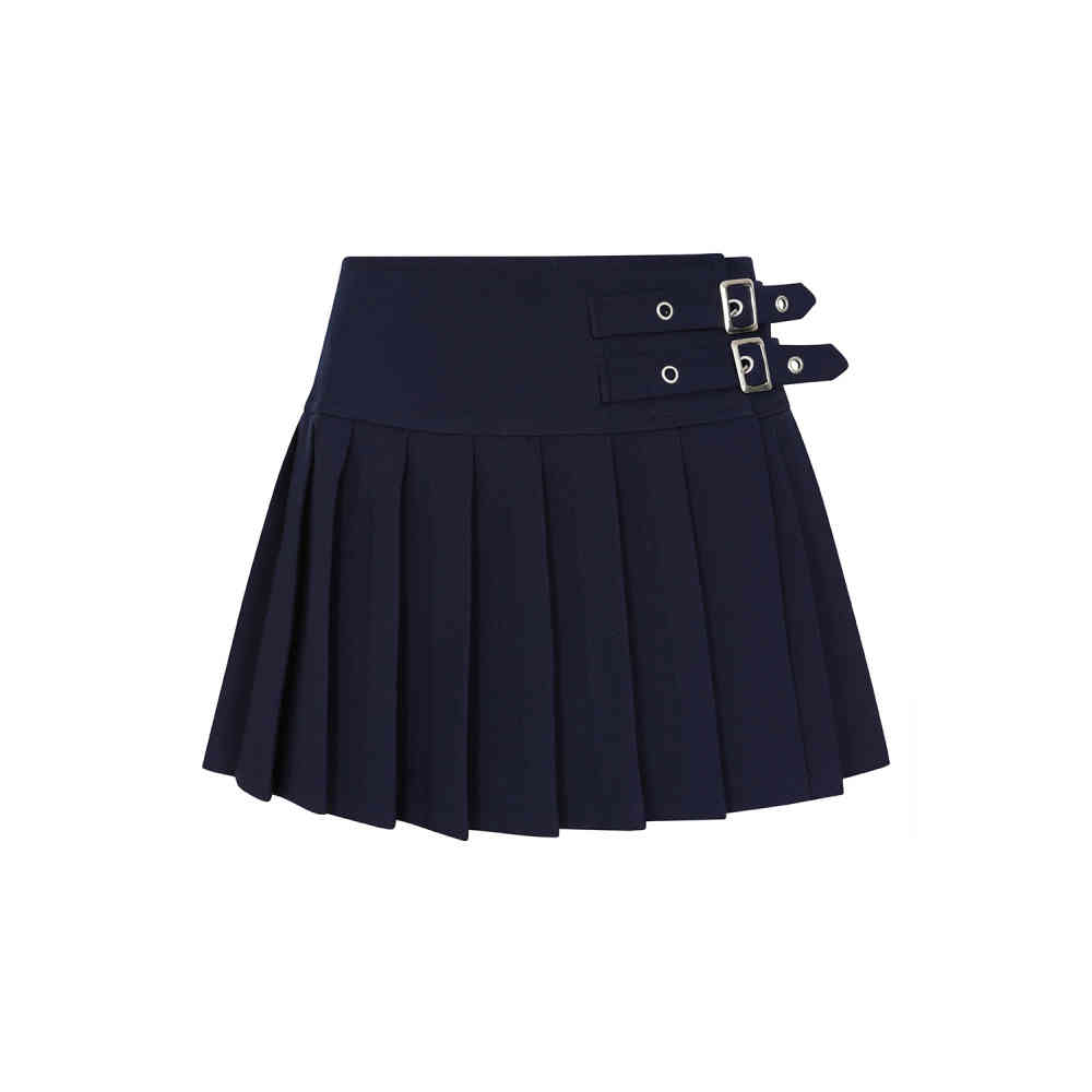 Banned - Darkdoll Korte rok - Donkerblauw